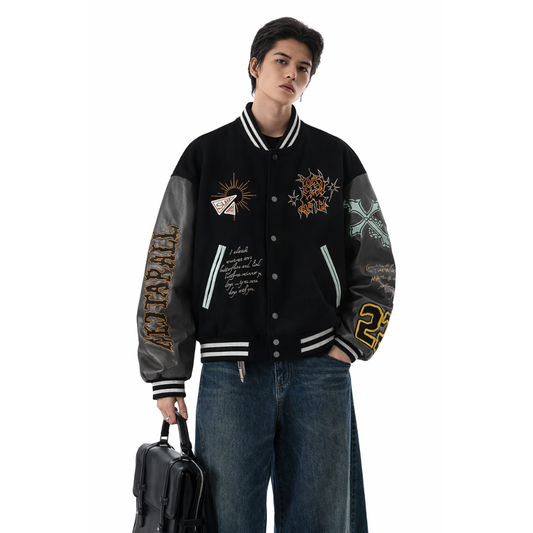 Midnight Varsity Jacket